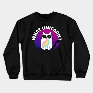 What Unicorn Nuaghty Cat Crewneck Sweatshirt